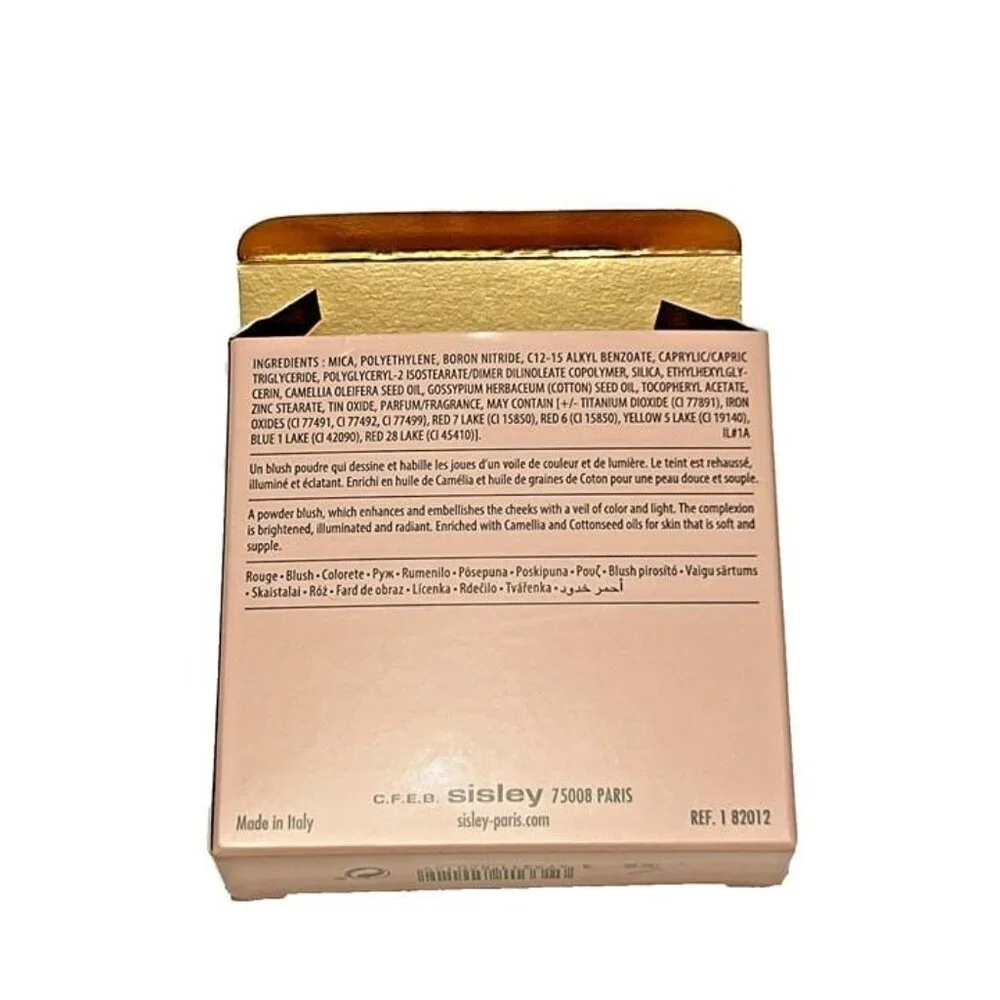 New in‎ Box Sisley Le Phyto Blush #2 Rosey Fushia Radiant Blush Lumiere .22oz